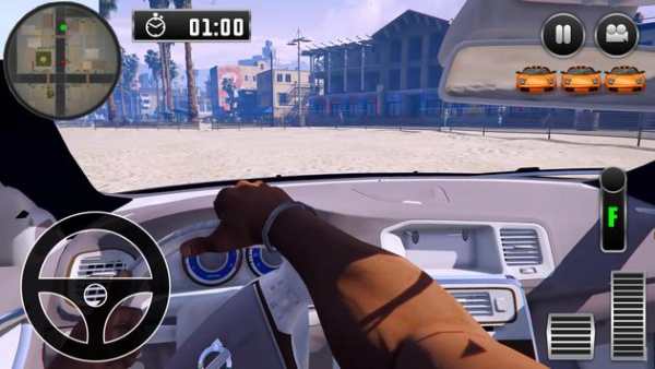 City Driving Volvo Car Simulator screenshot 2