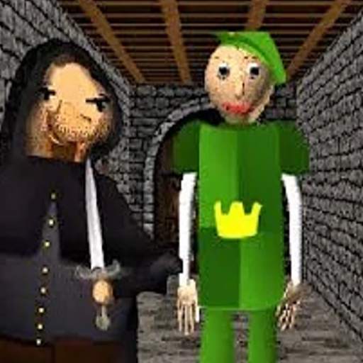 Medieval Math Teacher Green Mod School Education 2.0
