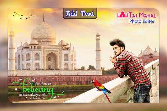 TajMahal Photo Editor screenshot 5