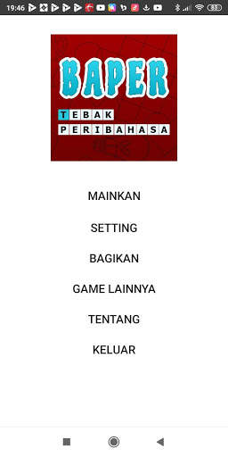 Baper (Tebak Peribahasa) screenshot 4