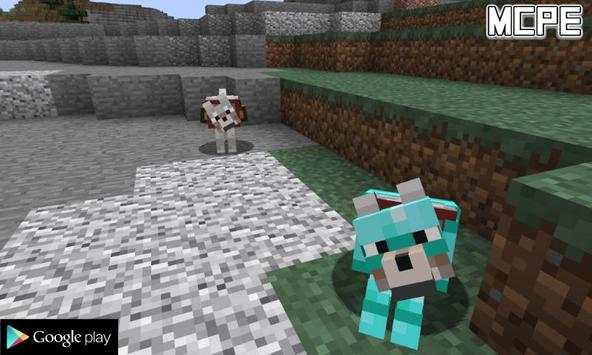 Armored Wolf Mod for MCPE screenshot 1