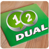 Dual whatsapp™ messenger 2017 icon