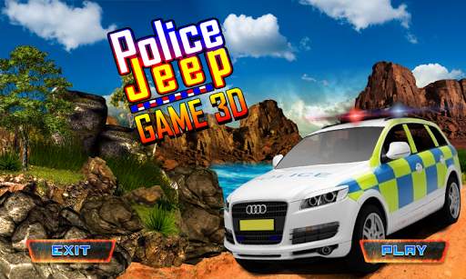 Police Jeep Game 3D screenshot 1
