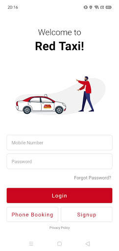 Red Taxi screenshot 1