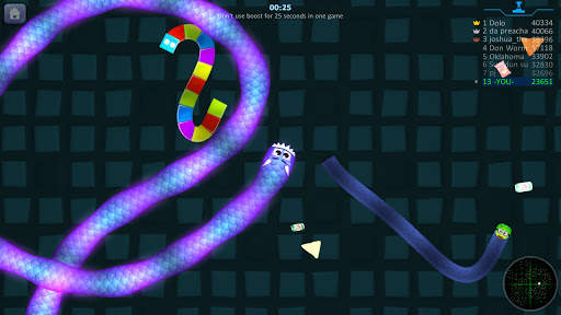 Zabawa Wąż kontra Worms screenshot 1