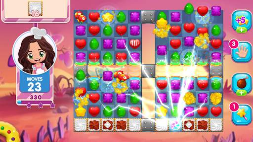 Sweet Sugar Candy Match3 Crit screenshot 2