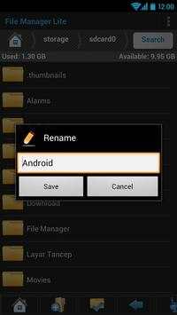 File Manager Lite screenshot 4