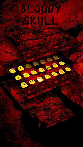 Bloody Skull Keyboard screenshot 4