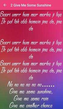 3 Idiots Songs Lyrics screenshot 4