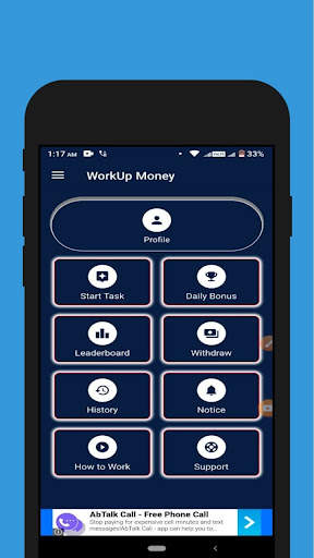 WorkUp Money स्क्रीनशॉट 1