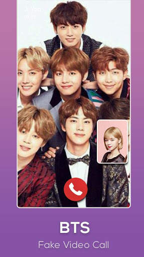 BTS Fake Video Call screenshot 2
