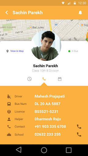 Bus Tracker- Template 5 تصوير الشاشة