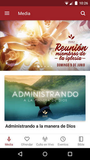Iglesia Capital App screenshot 1