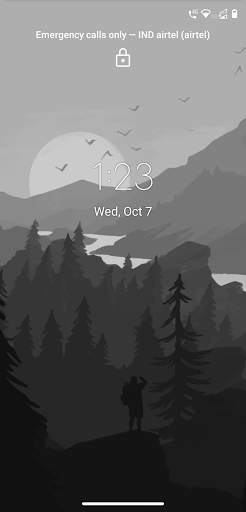 FireWatch Parallax Live Wallpaper screenshot 1