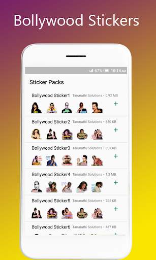 Bollywood Funny Sticker screenshot 1