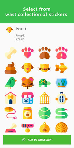 Sticker Packs for WhatsApp, WAStickerApps screenshot 7