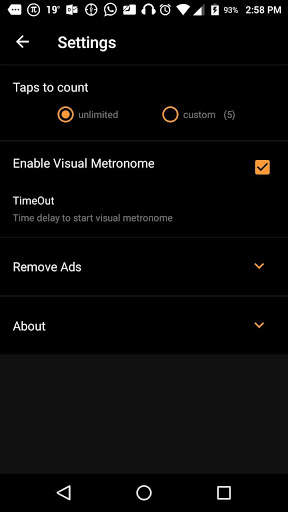 Tap Tempo - BPM counter screenshot 5