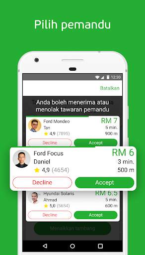 inDriver: Tawarkan harga anda screenshot 4