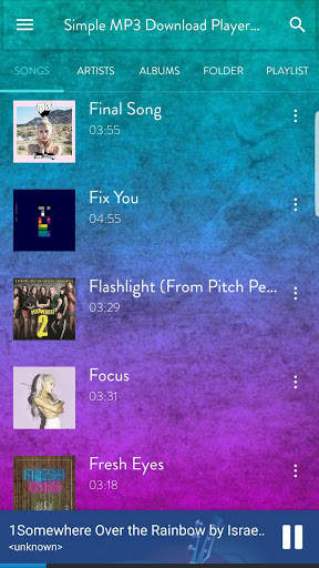 Simple MP3 Download Player Pro screenshot 1