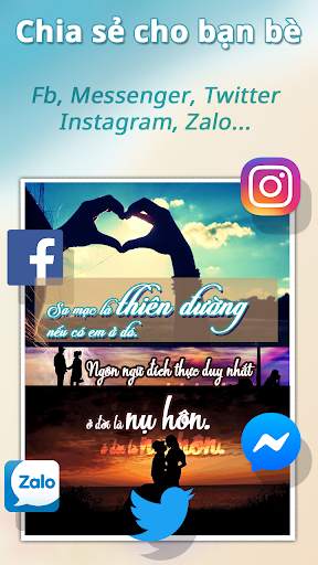 Viết Chữ Lên Ảnh - Chèn Chữ Lên Ảnh - Câu Nói Hay screenshot 5