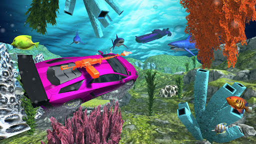 Underwater Shark Attack Transform Robot Car 2020 6 تصوير الشاشة