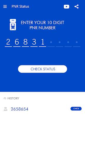 PNR Status Check - QuickPnr screenshot 1