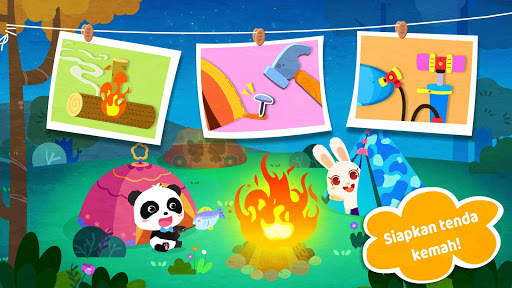 Perjalanan Kamping Panda Kecil screenshot 5