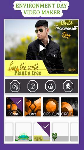 Environment Day Video Maker : Nature Photo Video screenshot 3