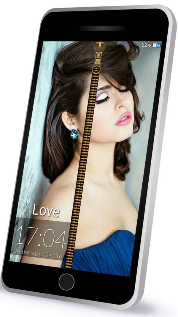 My Photo Zipper Lock Screen screenshot 1
