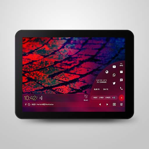 Chroma Free KLWP screenshot 9