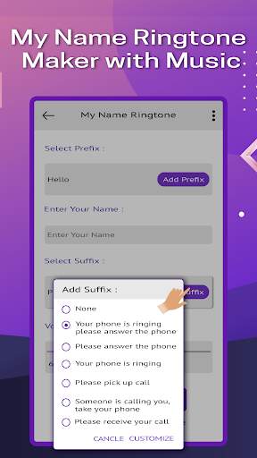 My Name Ringtone with Music screenshot 4