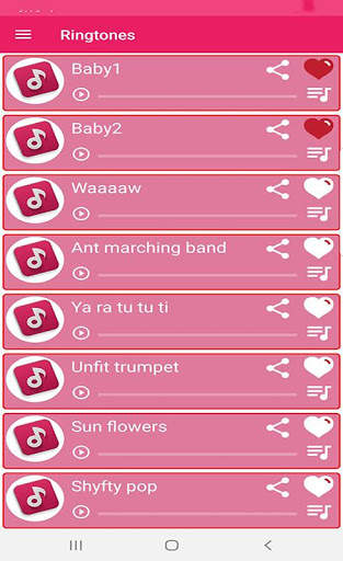 Best Cute Ringtones screenshot 2
