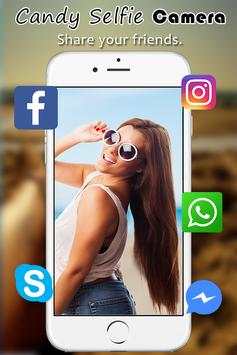 Candy Selfie Camera screenshot 5