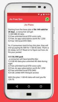 Free Jio Sim screenshot 3