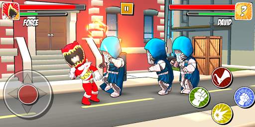 Power Street Fight Dino Charge screenshot 1