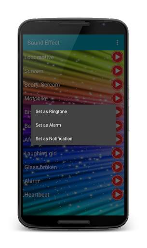 Sound Effects Ringtones Music 7 تصوير الشاشة