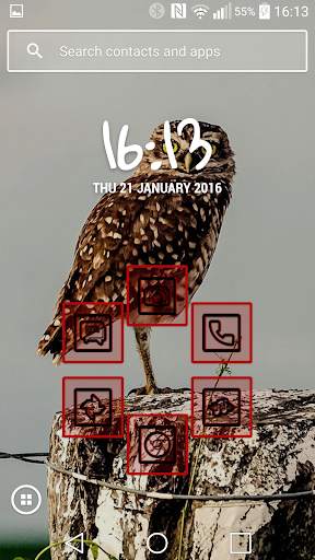 Patti Bills DarkRed Icon Pack screenshot 19