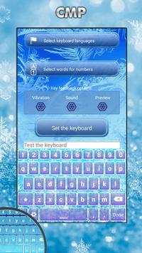 Frozen Keyboard Themes screenshot 6