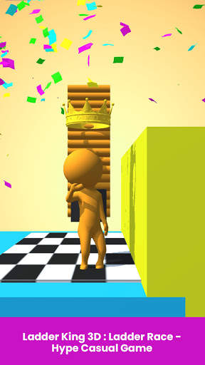 Ladder King 3D : Ladder Race - Hyper Casual Game screenshot 1