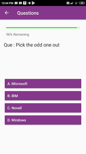 Demo Exam App screenshot 3