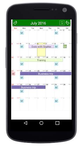 3D Calendar screenshot 1
