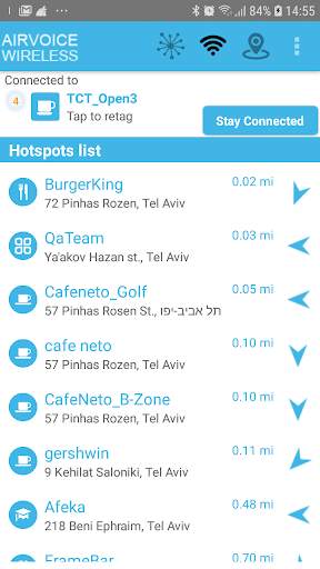 AirVoice Wi-Fi - Free wifi finder & map screenshot 4