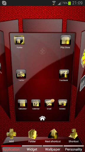 Next Launcher Finesse Theme screenshot 7