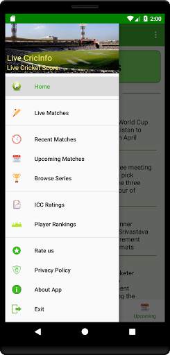 Live CricInfo - Live Cricket Scores screenshot 1