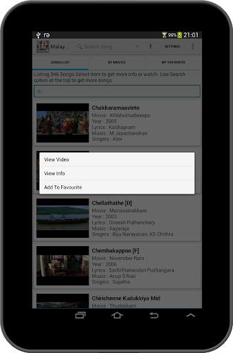 Malayalam Songs screenshot 15