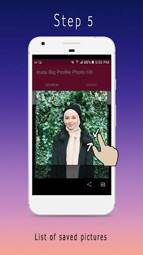 Zoom in Profile Photo HD screenshot 5