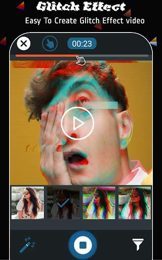 Glitch Video Editor - Glitch Photo Editor screenshot 2
