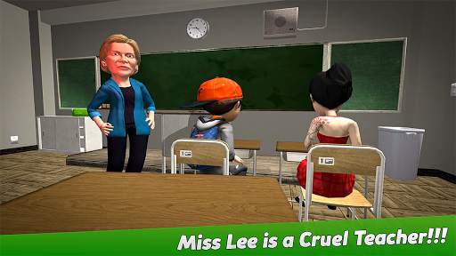 Crazy Scary Evil Teacher 3D - Spooky Game screenshot 9