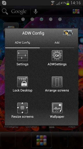 ADW Theme Samoled screenshot 3