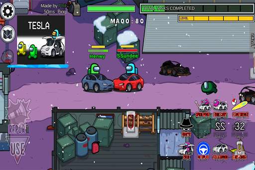 Among Us Tesla Mod screenshot 2